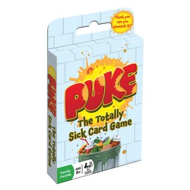 Outset Media Puke - The Totally Sick Card Game - for 3 or More Players Ages 8 and up