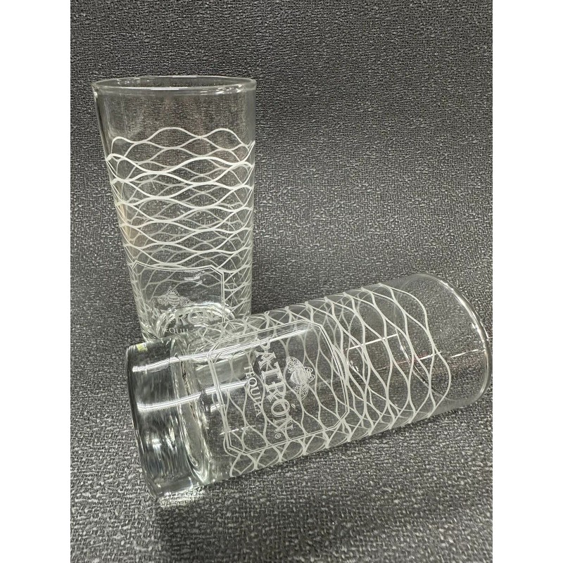 Patron Tequila Highball Cocktail Glasses With A Set Of 2