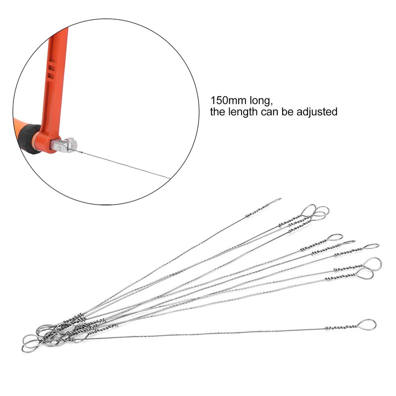 10Pcs 150mm Mini Wire Saw Curve Coping Saw Blades Wire