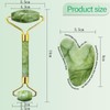 Gua Sha Tool Face and Jade Facial Roller, Face Rollers