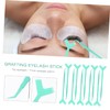 VICASKY 10pcs Eyelash Lift Brush Y-shaped Perm Tool for Home