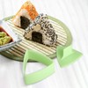 HEMOTON Sushi Maker Onigiri Mould Onigiri Maker Triangle Sushi Mould