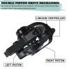 BUCKLOS Mountain Bike Mechanical Disc Brake Caliper with Adapter, MTB