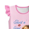 Lspoer Carpenter Nightie Girls Short Sleeve Sleepwear Pyjamas Carpenter Sabrina