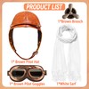Horolam Pilot Hat Goggles Set, Pilot Costume Se Pilot Costume