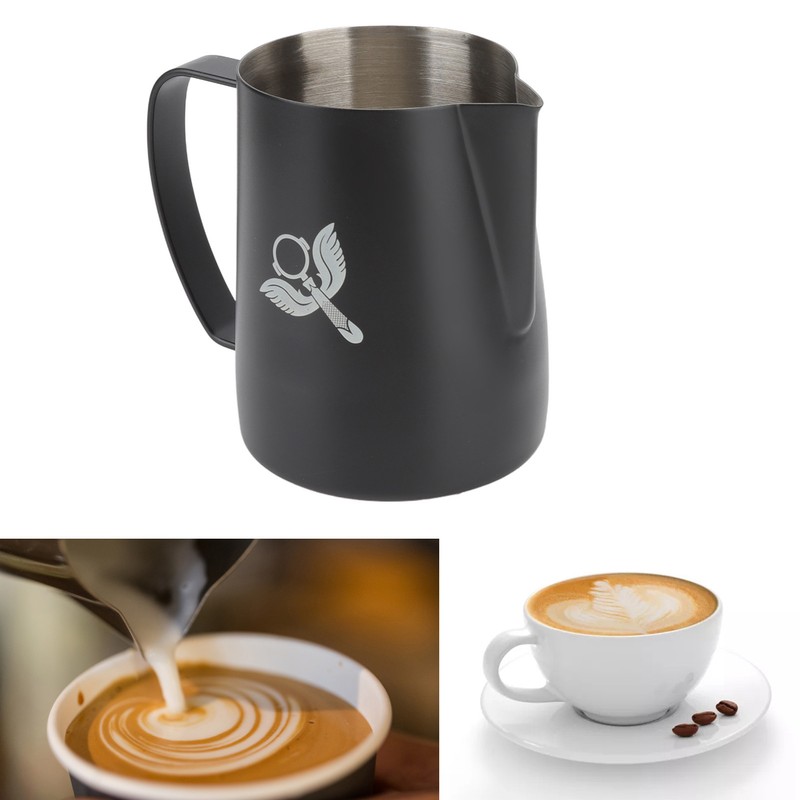Frothing Cup Prevent Spilling 304 Stainless Steel Milk Frothing Pitcher