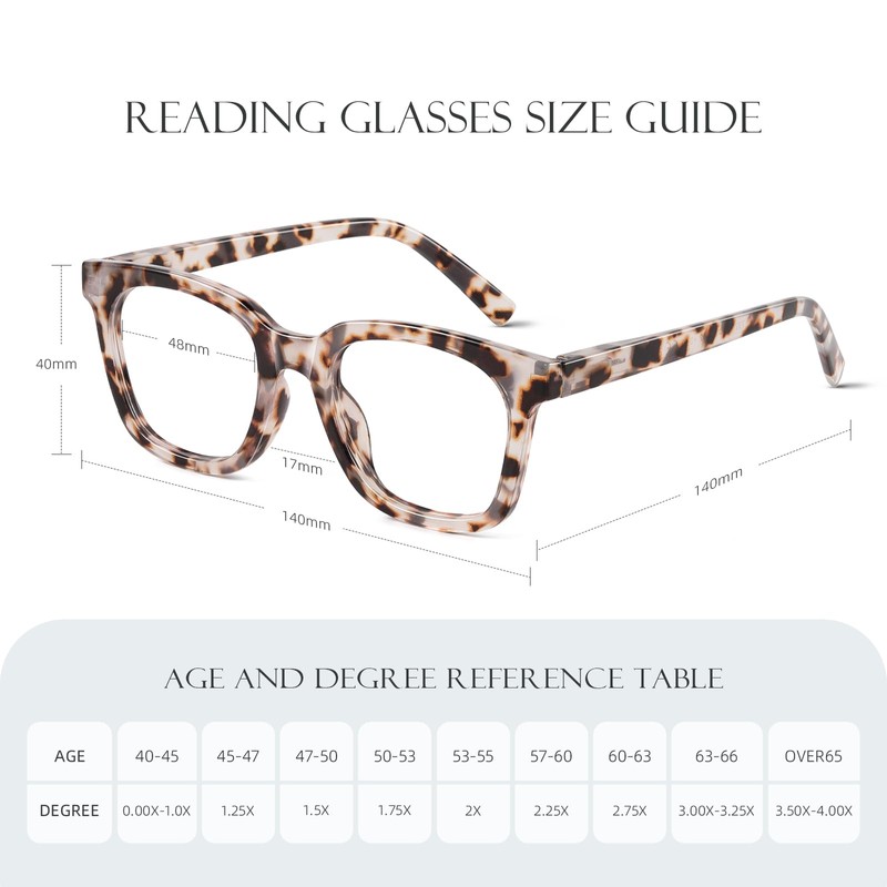 AIMISUV AIMISUV Reading Glasses for Women Men - Blue Light