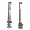 Foot Pedal Control Valve Faucet Stainless Steel Kitchen Sink Water