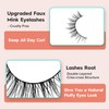 Natural Lashes Wispy Eyelashes Natural Look Short Lashes Pack 12mm