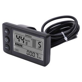 S866 Electric LCD Display, IP65 Waterproof 24V 36V 48V Electric LCD Display Meter