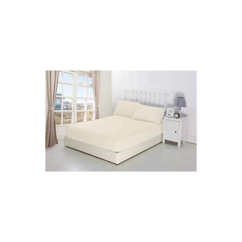 Extra Deep Fitted Sheets 16"/40CM Deep Luxury Percale in 15