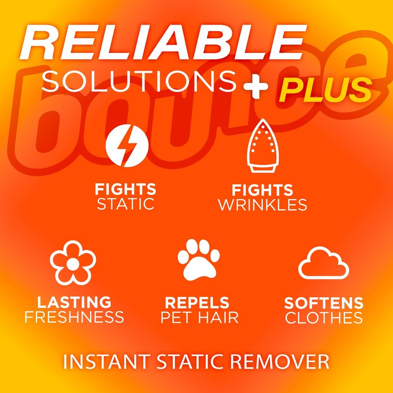 Bounce Anti Static Spray, 3 in 1 Anti Static &