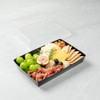Restaurantware Matsuri Vision Rectangle Black Paper Large Sushi Tray -