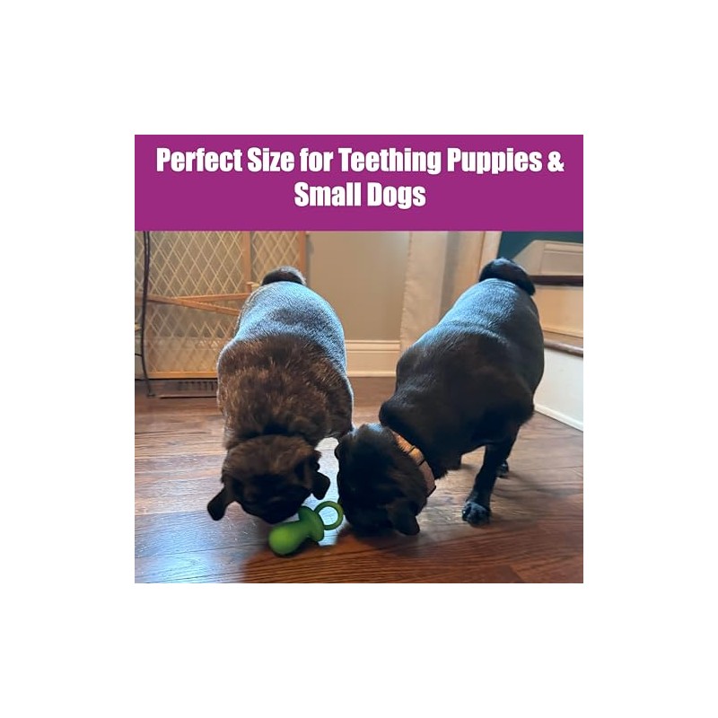 Chupete para perro de látex de 10 cm, los colores