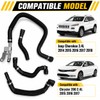 HVAC Heater Supply Return Hose Kit Compatible with 2014-2018 Jeep