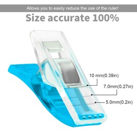 Yalis 100 Pcs Premium Sewing Clips Multipurpose Sewing Accessories Quilting Supplies Crafting Tools, Assorted 9 Bright Colors