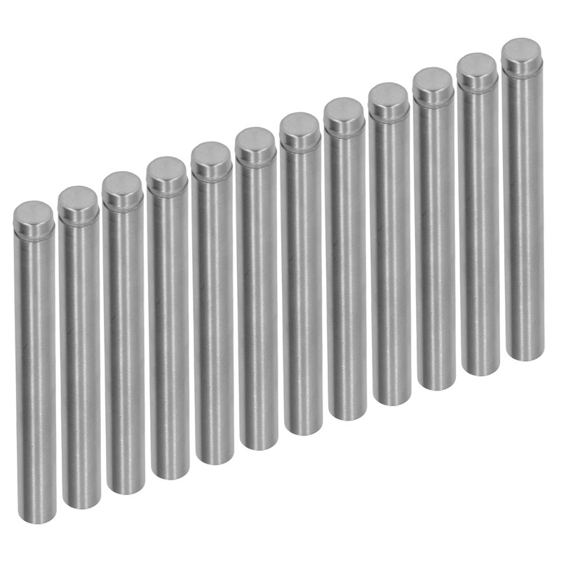 12PCS Standoff Screws Advertising Nails Stainless Steel Sign Holder Screw