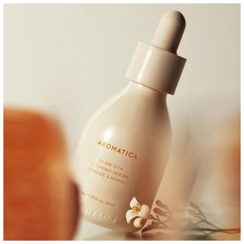 아로마티카 글로우 비타 씨 토닝 세럼 오렌지 앤 네롤리, 30ml,