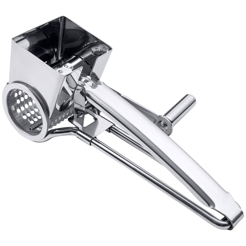 Cheese Grater Stainless Steel with Crank Kelomat