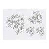 4 x 'Forget Me Not' Temporary Tattoos - Water Resistant,