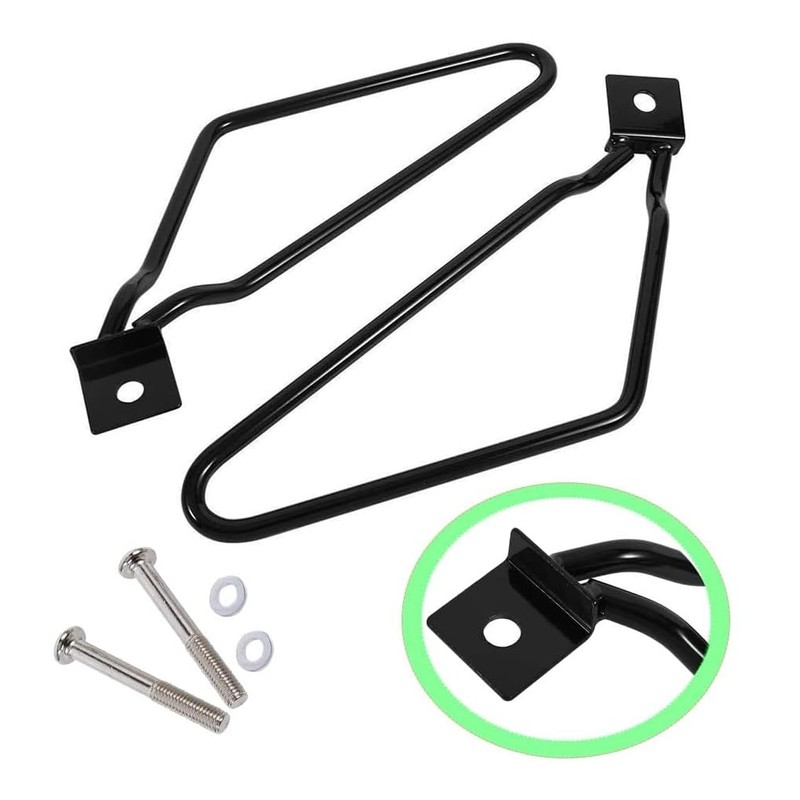 koundeneko Motorcycle Side Bag Support Left & Right Set Universal