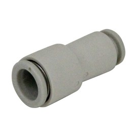 SK11 KQ2H06-08A One-Touch Pipe Fitting for Tubing, Different Diameter Straight 0.2 inch (6 mm) / 0.3 inch (8 mm)