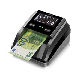 Aneken AL-139 Money Checker with 2.8 Inch Digital Screen, Counterfeit Checker with Total Value and Additions Function, 4-Way Orientation and Trackable Records, Compatible EUR/USD/GBP etc