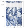 MitoVilla No Hooks Needed Extra Long Shower Curtain Set with