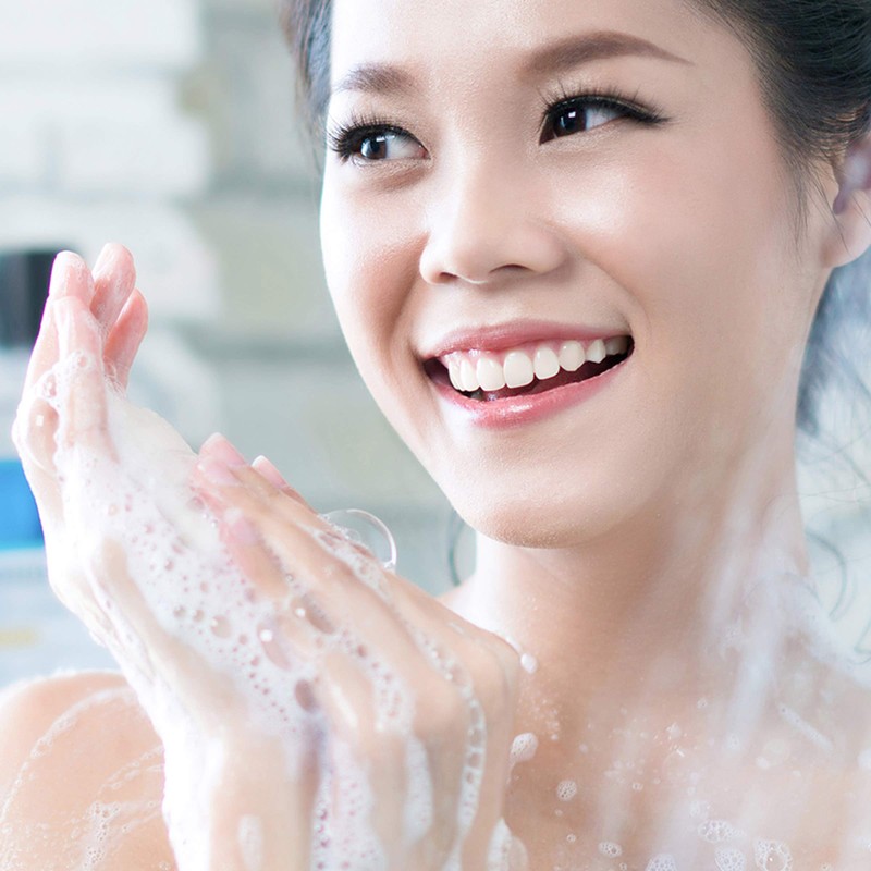 White Antibacterial Bar Soap