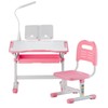 VEVOR Kids Chair and Desk Set Table Lamp Adjustable Height