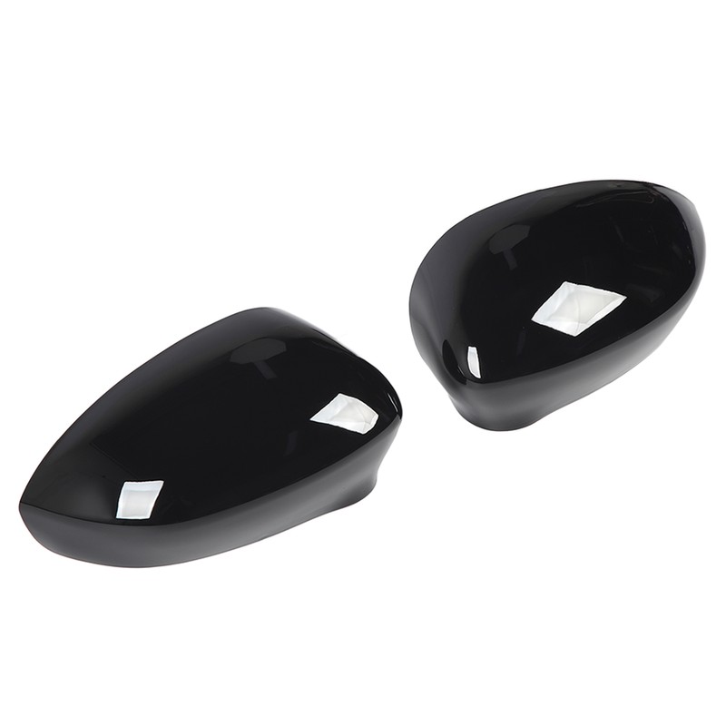 2 Pcs Door Side Rearview Mirror Cover Cap Left Right