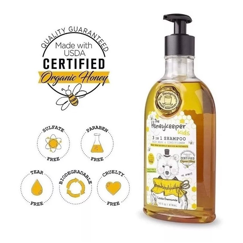 The Honeykeeper Shampoo The Honey Keeper 3 En 1
