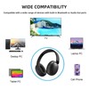 Wireless TV Headphones for Seniors with Transmitter Charging Base, 2.4GHz