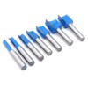 DingGreat 7 Pieces 8 mm Shank Groove Cutter, 6 mm