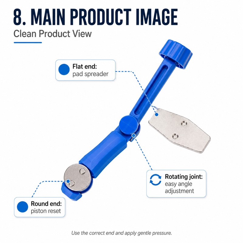 2-in-1 Bike Brake Piston Reset Tool for Disc Brakes –