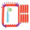 Knitting Loom Set Plastic Flexible Multifunctional Yarn Weaving Tool Accessories