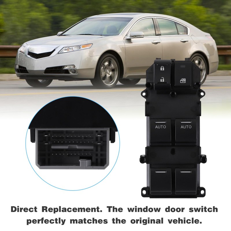 Oskkude 35750-TK4-A01 Front Driver Side Master Power Window Switch Compatible