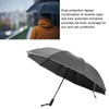 Inverted Reverse Umbrella Automatic Sun Protection UV Blocking Folding Upside