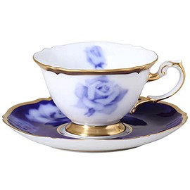 Okura Toen The Okura White Rose Cup & Saucer 70C/E089