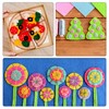 sourcing map 200pcs Round Felt Circles, 25mm 1" Pre Cut