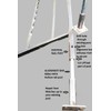 ANVIL Rail Banister Repair mounting Base- No Welding Needed Repairs