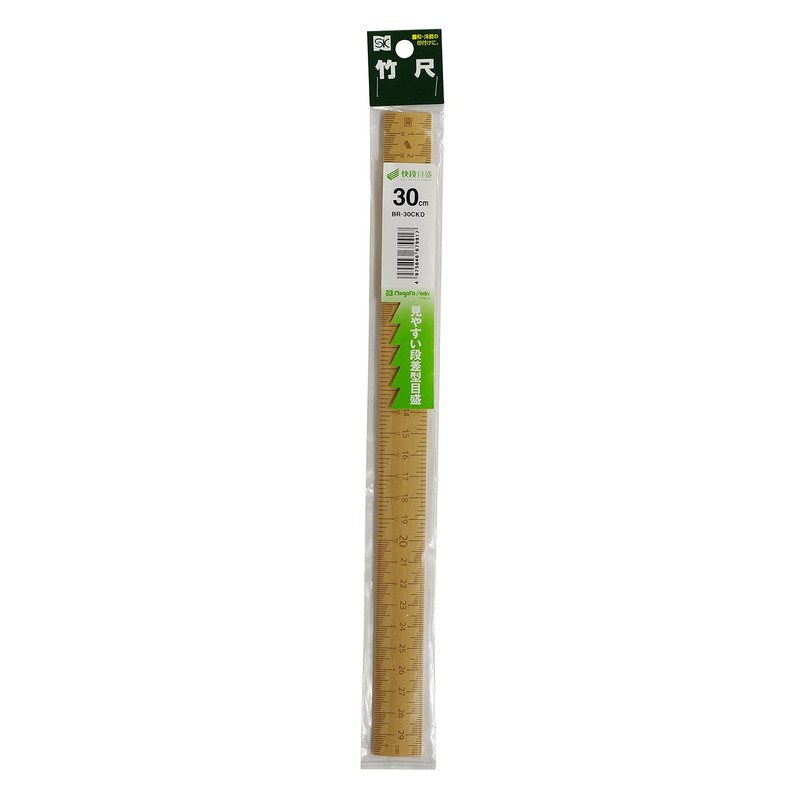Niigata Seiki SK BR-30CKD Bamboo Scale, Quick Level, 11.8 inches