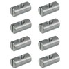 cyclingcolors 8x Cross Nut Bolts M6 x Length 14 mm
