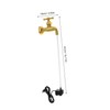 Levemolo Unique Floating Faucet Water Feature for Courtyard Decor Creative