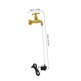 Levemolo Unique Floating Faucet Water Feature for Courtyard Decor Creative Watering Can Design for Home Office and Garden Enchanting Ambiance with Mesmerizing Flowing Spout