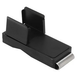 Naroote Pool Chalk Holder, Magnetic Chalk Holder Lightweight Portable Manganese Steel and Aluminum Alloy with Clamp/for Billiard