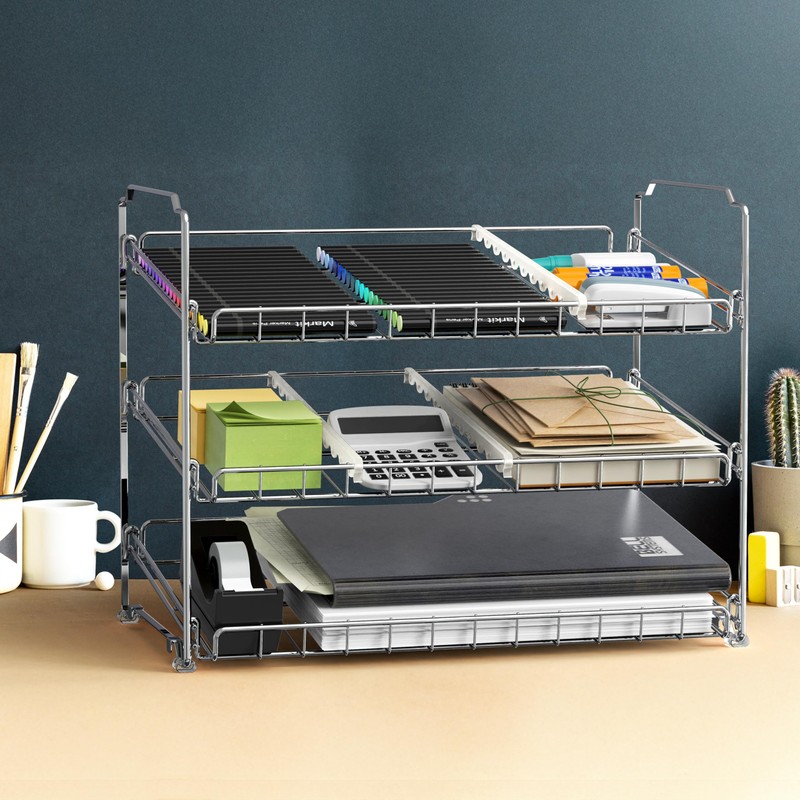 Simple Houseware Stackable Can Organizer Rack for Pantry/Cabinet – 11.5"