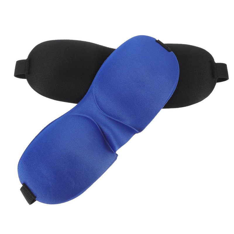 Healvian 8pcs Eye Mask for Sleeping Soft Blackout Sleep Mask