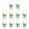 PATIKIL Pumpkin Glass Terrarium Planter 2.4 Inch, 12 Pack Air