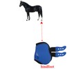 2Pcs PU Neoprene Leg Horse Boots Horse Leg Brace Guards